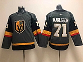 Youth Vegas Golden Knights #71 William Karlsson Gray Adidas Jersey,baseball caps,new era cap wholesale,wholesale hats